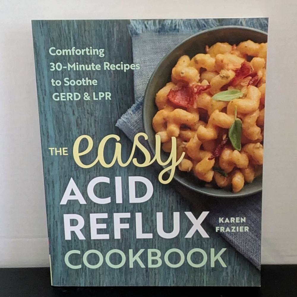 The Easy Acid Reflux Cookbook by Karen Frazier - Like New Pre Owned